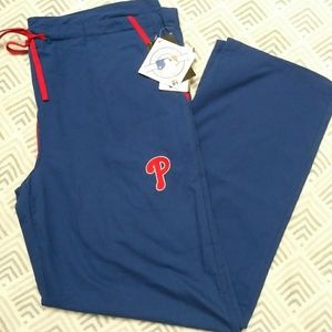 Philadelphia Phillies Scrub Bottoms size M